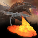 Lampe LED 3D Dragon Cracheur de Feu Rechargeable USB