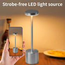 Lámpara de mesa táctil recargable por USB con 3 modos de luz