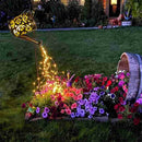 Luz solar para regadera para decoración de jardín