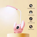 Bonita lámpara LED de dibujos animados, luz nocturna USB para habitación infantil