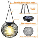 Farol solar colgante de exterior LED resistente al agua