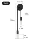 Applique Murale LED Nordique Moderne – Sconce Minimaliste Or et Noir