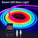 Bande LED Néon RGB – Synchronisation musicale via APP Décoration de chambre