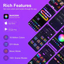 Bande LED Néon RGB – Synchronisation musicale via APP Décoration de chambre