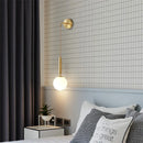 Lámpara de pared LED minimalista – Elegante lámpara de mesita de noche de cristal