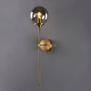 Elegante aplique de pared de cristal – Luz nórdica para la decoración del dormitorio