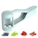 Herramienta para cortar uvas y tomates para uso en cocina