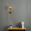 Elegante aplique de pared de cristal – Luz nórdica para la decoración del dormitorio