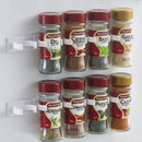 Support mural pour pots à épices – Organiseur de cuisine peu encombrant