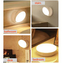 Luz de noche LED con sensor de movimiento, recargable por USB