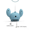 Bonita lámpara LED de dibujos animados, luz nocturna USB para habitación infantil