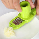 Prensa de ajo manual y moledor de jengibre para uso en la cocina