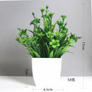 Planta Bonsái Artificial en Maceta para Decoración del Hogar