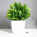 Planta Bonsái Artificial en Maceta para Decoración del Hogar
