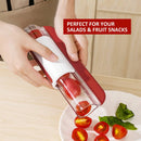 Coupe-fruits facile pour salades, tomates et raisins