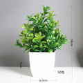 Planta Bonsái Artificial en Maceta para Decoración del Hogar
