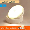 Luz de noche LED con sensor de movimiento, recargable por USB