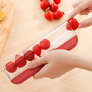 Coupe-fruits facile pour salades, tomates et raisins