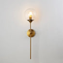 Elegante aplique de pared de cristal – Luz nórdica para la decoración del dormitorio