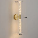 Aplique de pared LED moderno – Diseño de burbuja de cristal