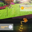 Luz solar para regadera para decoración de jardín
