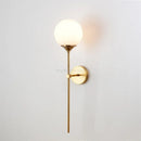 Elegante aplique de pared de cristal – Luz nórdica para la decoración del dormitorio