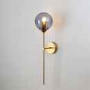 Elegante aplique de pared de cristal – Luz nórdica para la decoración del dormitorio
