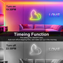 Bande LED Néon RGB – Synchronisation musicale via APP Décoration de chambre