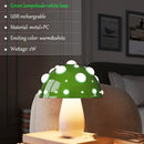Lámpara de mesa LED con forma de seta, recargable por USB