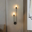 Applique Murale LED Nordique Moderne – Sconce Minimaliste Or et Noir
