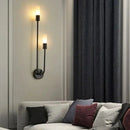 Applique Murale LED Nordique Moderne – Sconce Minimaliste Or et Noir